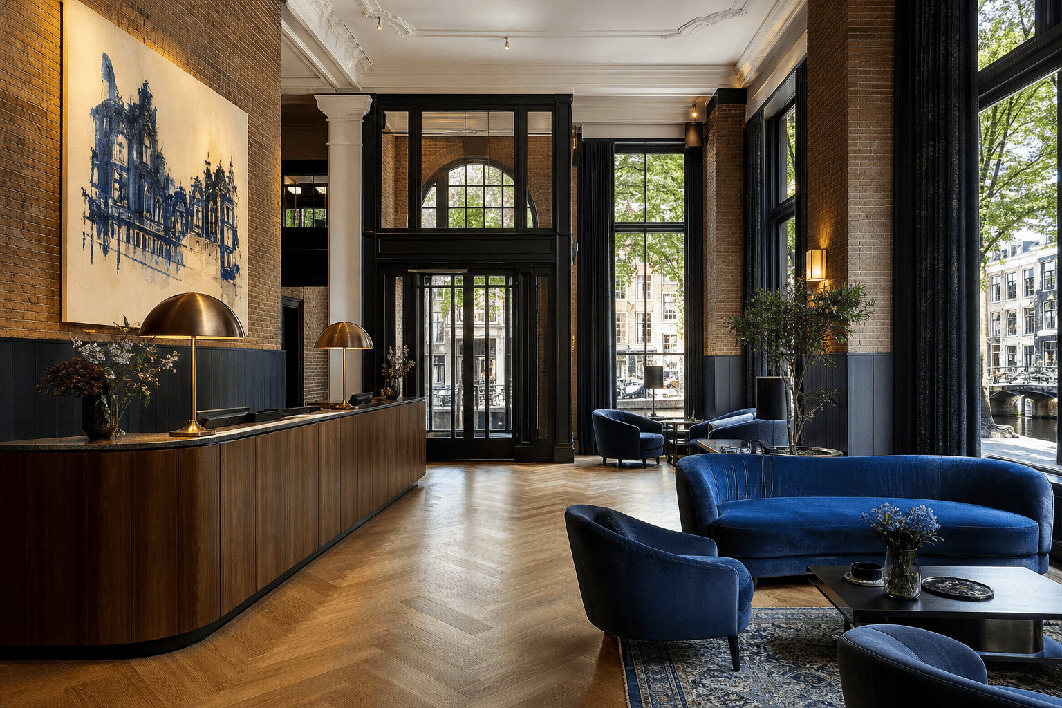Lobby aan de Herengracht